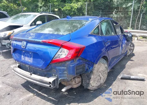 2017 Honda Civic Ex из США, поврежденный, VIN 19XFC2F71HE027289